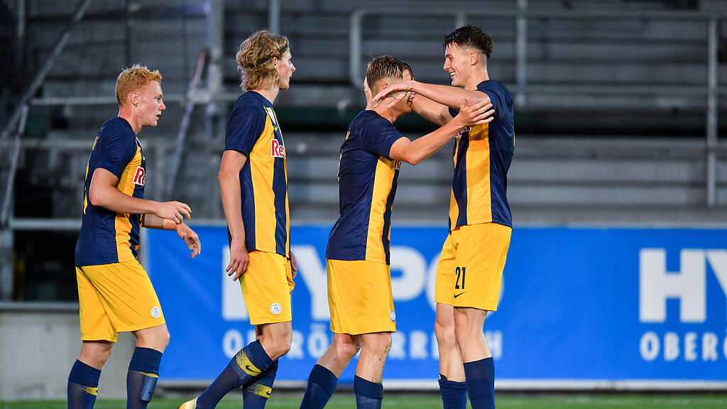 2. Liga: Remis zwischen FC Liefering und FC Juniors OÖ