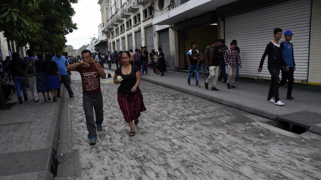 Feuervulkan in Guatemala ausgebrochen