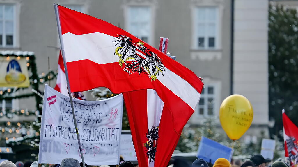 Corona-Demo in Salzburg