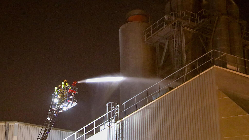 Brand bei Kaindl in Wals II