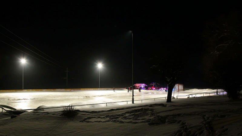 Größter Eislaufplatz in Seekirchen
