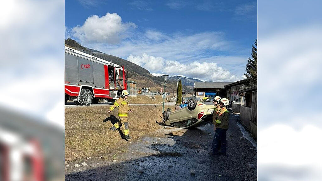 Pkw-Crash in Bramberg