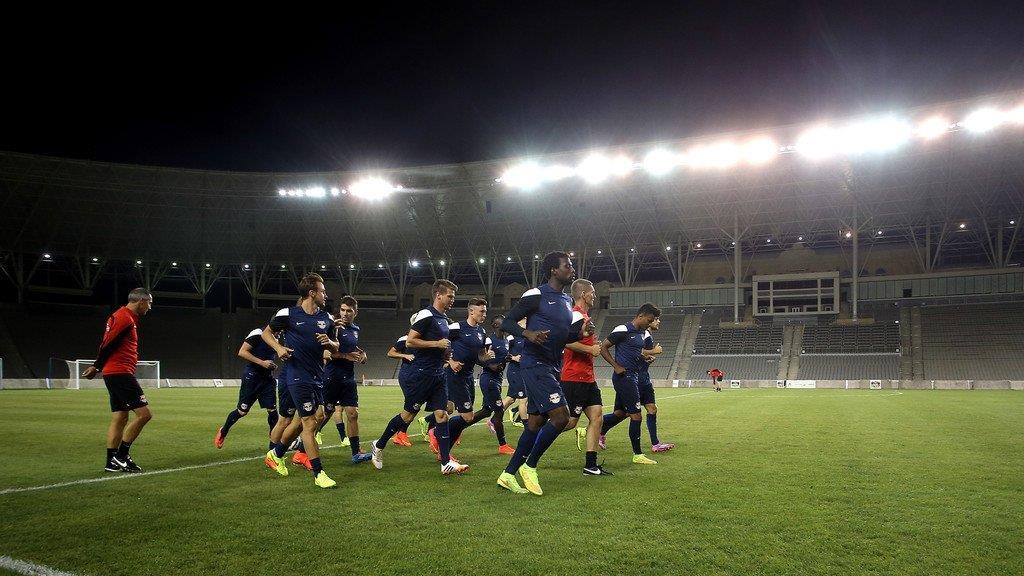 Abschlusstraining in Baku