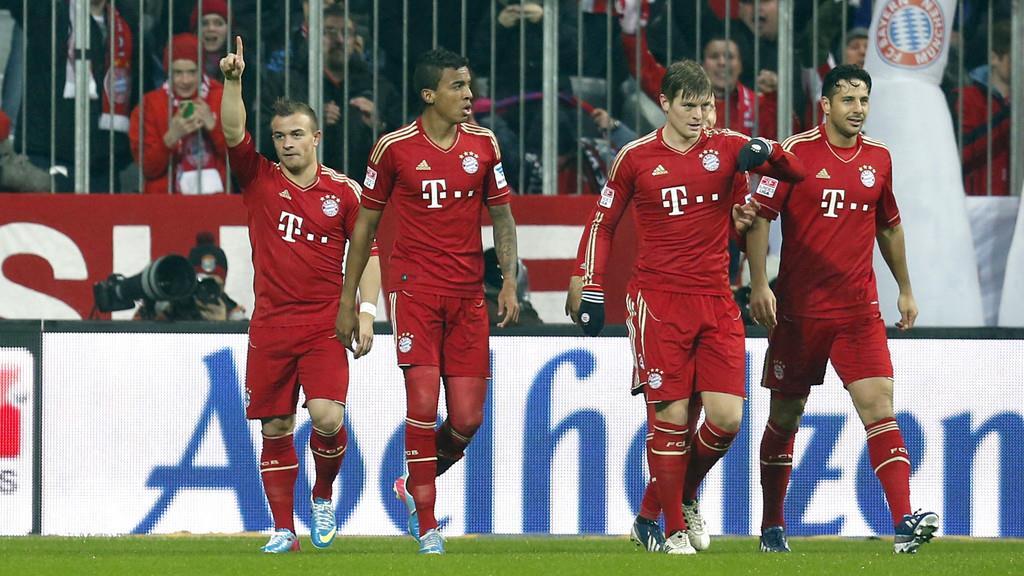 FC Bayern schossen HSV mit 9:2 aus der Allianz-Arena