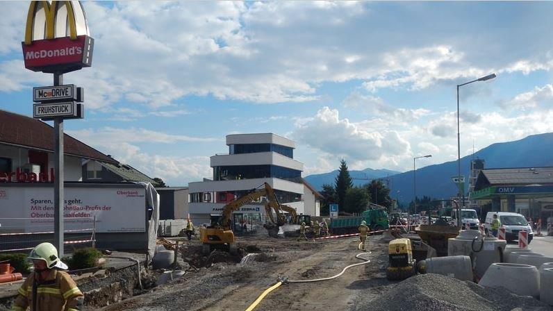 Expolsionsgefahr in Saalfelden