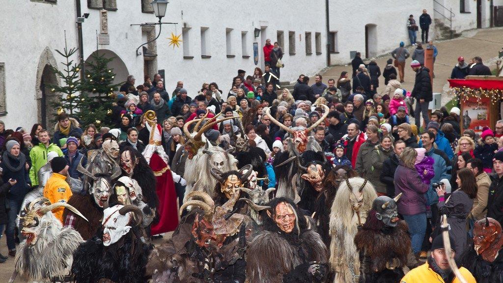 Krampuslauf auf Festung Salzburg