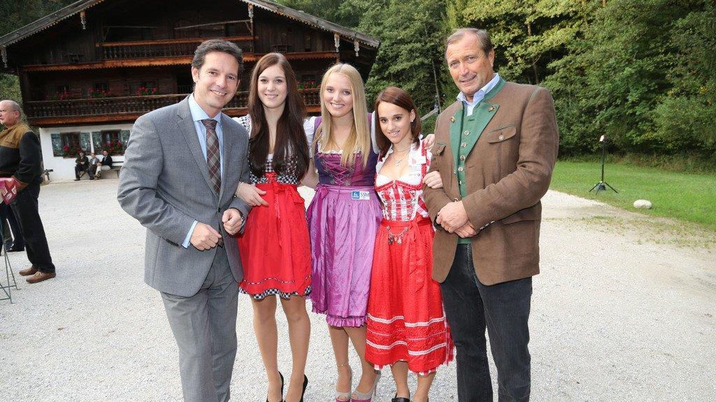 Bilder der Ehrung
