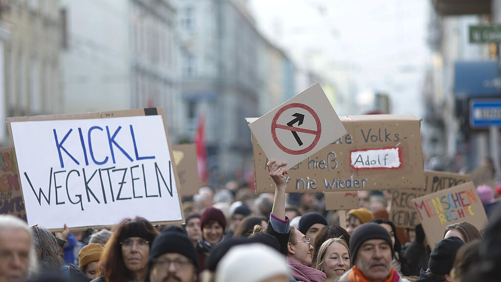 Demo für Menschenrechte und Demokratie in Graz