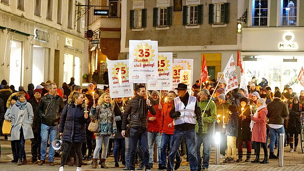 Fackelmarsch, Stadt Salzburg