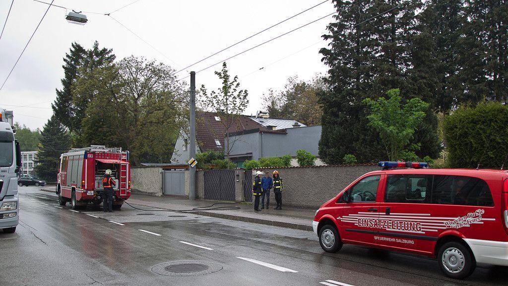Gartenbrand in der Fasaneriestraße