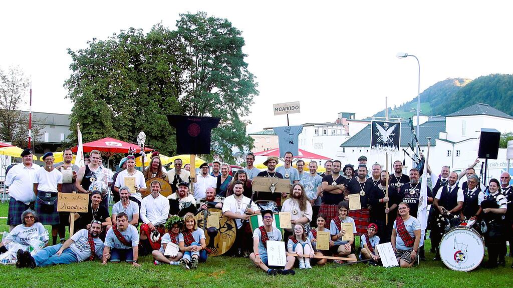 Highlandgames aus Hallein