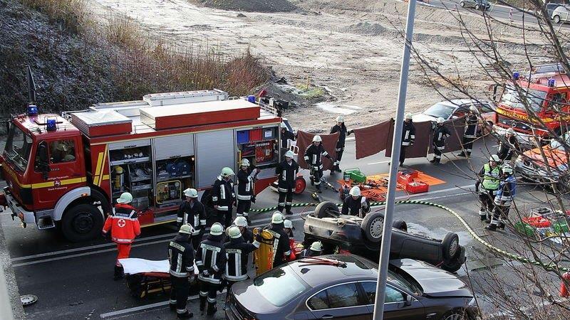 Schwerer Crash in Freilassing