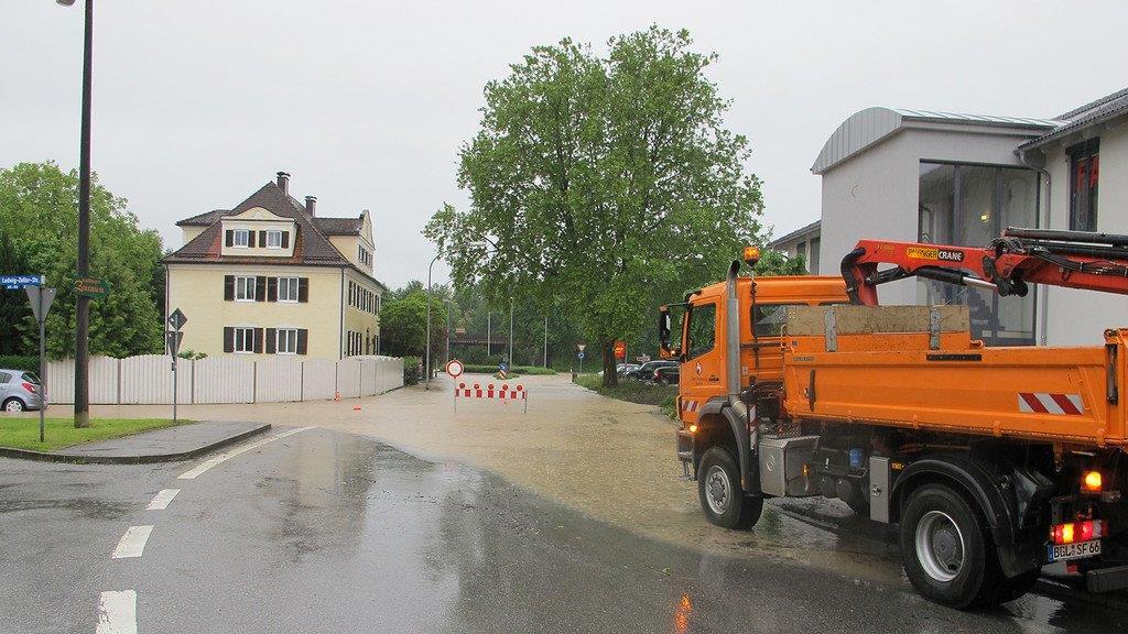 Hochwasseralarm in Bayern