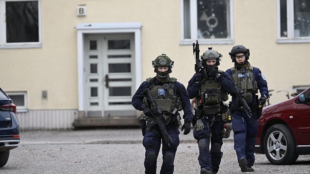 Schüsse Schule Finnland