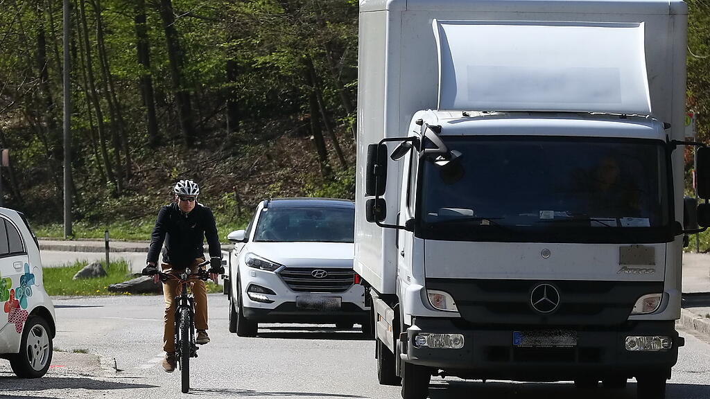 Abstandmessungen, Radfahrer