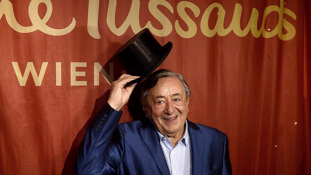 Richard Lugner bei Madame Tussauds