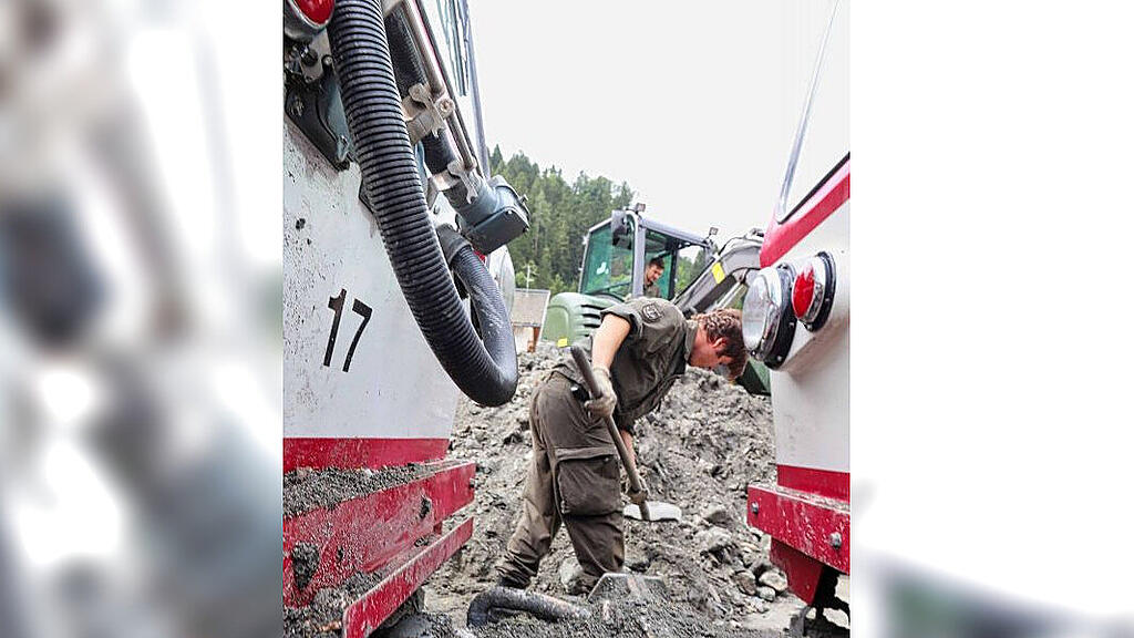 Bundesheer: Assistenzeinsatz Wald im Pinzgau, Krimml