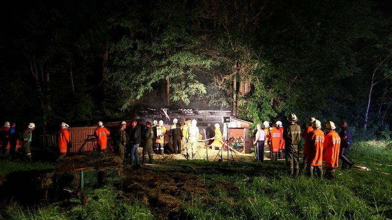 Heustadel in Brand