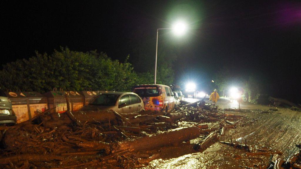 Unwetter über Salzburg: Bilder aus Dorfgastein