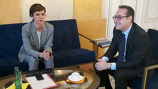 Rendi-Wagner zu Gast bei Strache