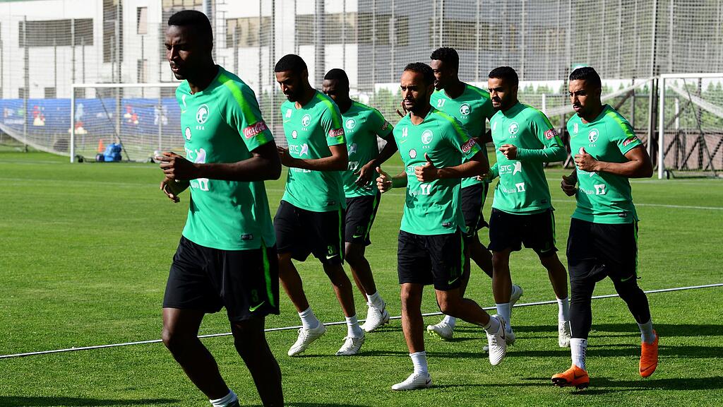 Die Mannschaft Saudi-Arabiens ist trotz Zwischenfall sicher gelandet.