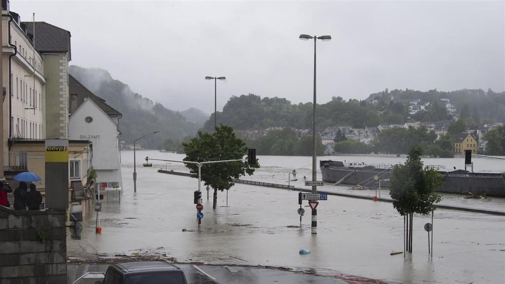 Hochwasser in Linz