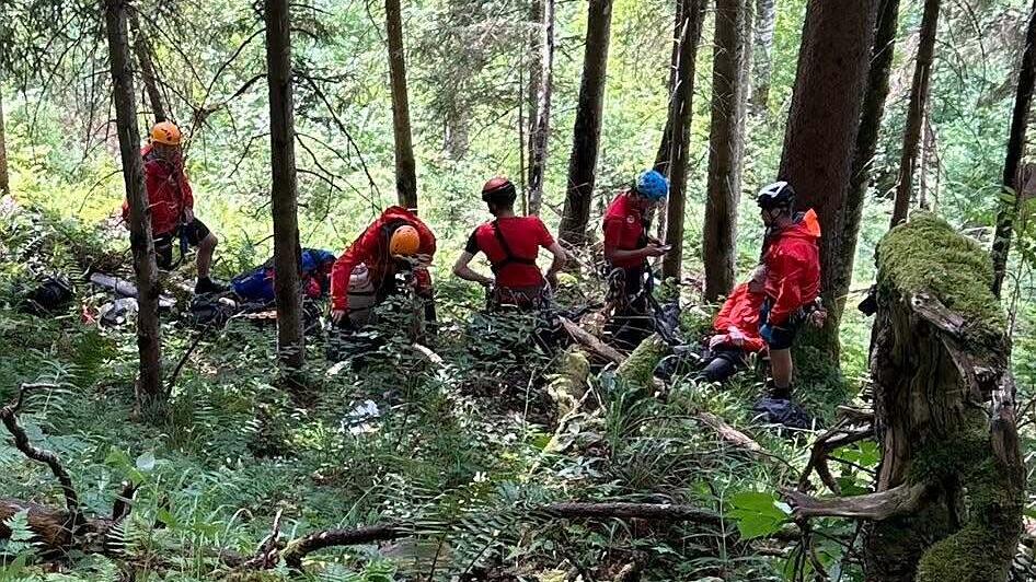 Alpinunfall Schmied-Klettersteig