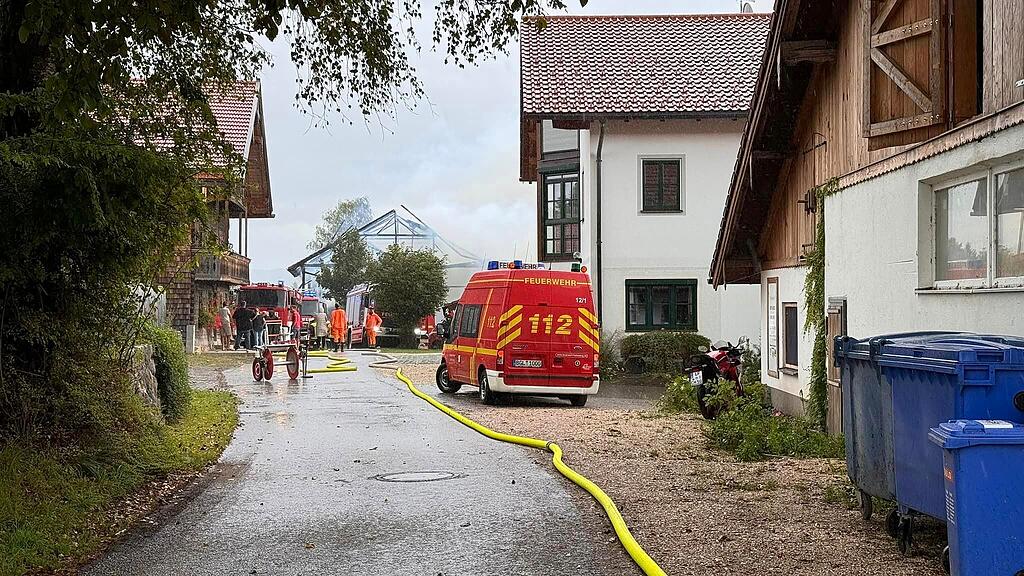 Brand nahe Freilassing