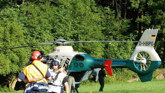 Waldbrand am Thumsee: Großeinsatz