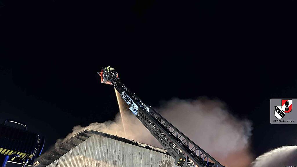 Großbrand in Pöndorf