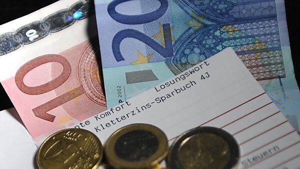 Das Sparbuch als Anlageform wird immer unbeliebter