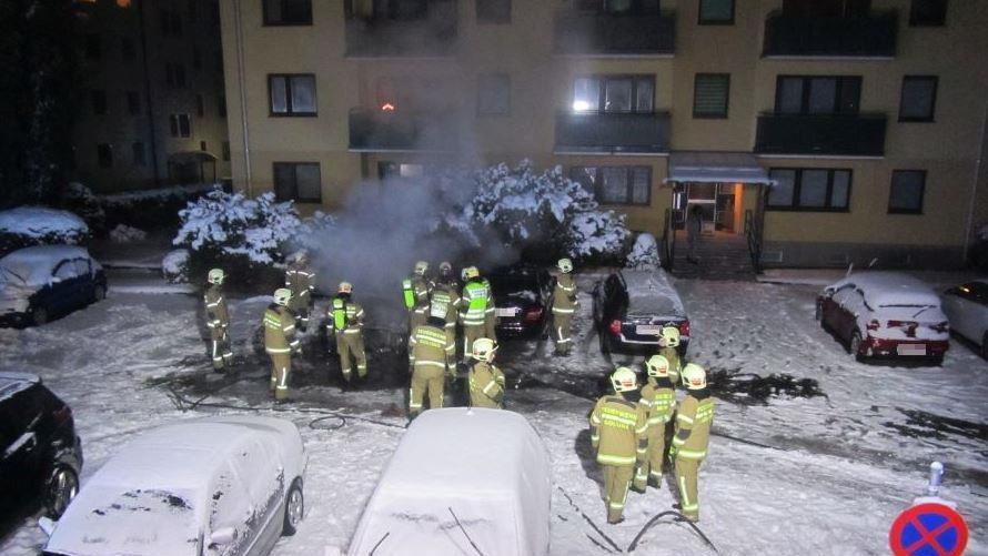 Pkw-Brand in Golling