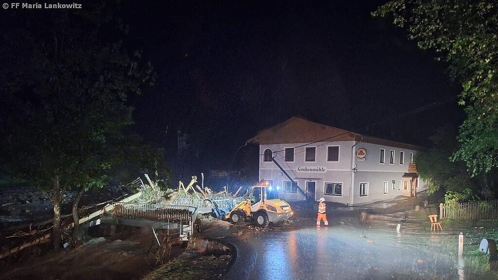 Unwetter in Voitsberg