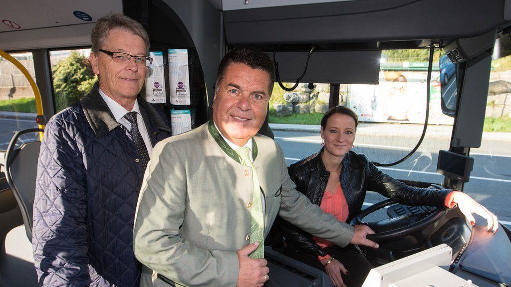Neue Buslinie 165 präsentiert
