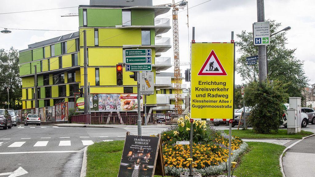 Kreisverkehr in Maxglan: Vorarbeiten gestartet