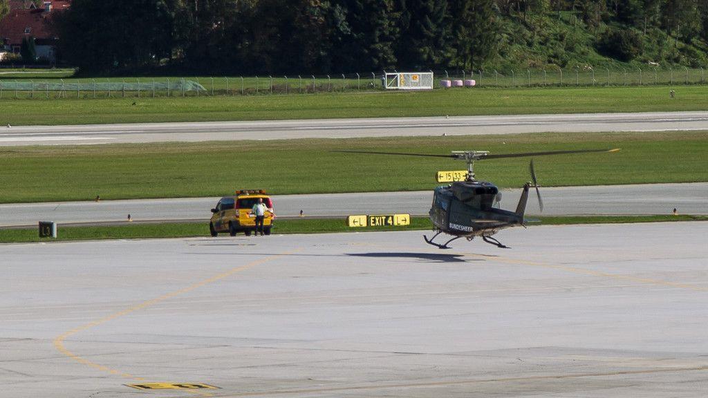 Übungsflug des Bundesheeres