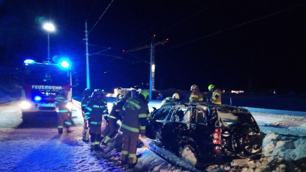 Pkw-Unfall in Bruck