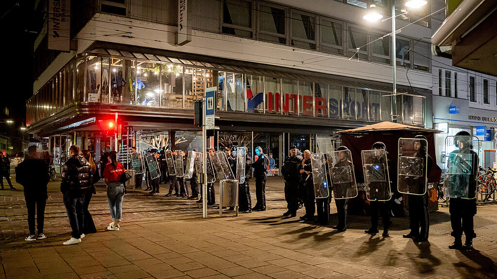 Halloween: Ausschreitungen in Linz
