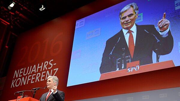 Der Bundeskanzler auf der SPÖ-Neujahrskonferenz