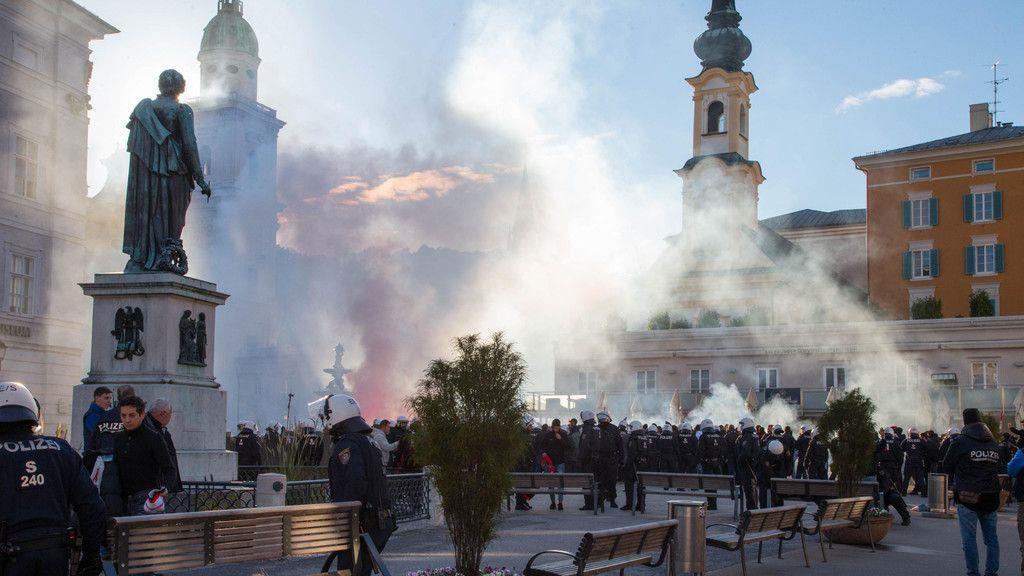 Nizza-Fans sorgen für Polizeieinsatz I