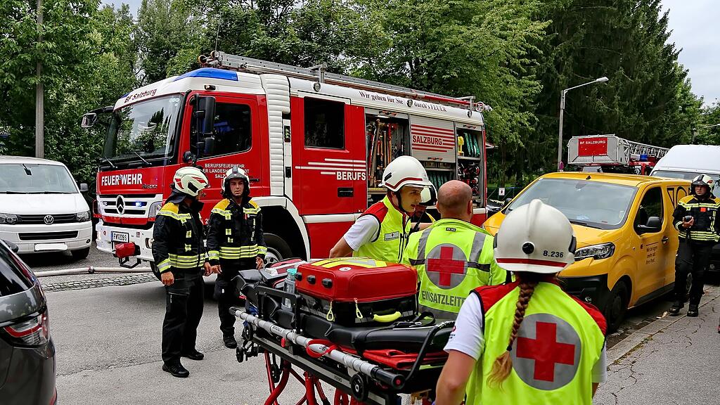 Brand Salzburg-Lehen