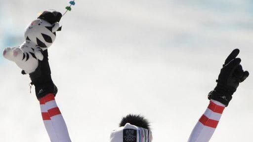Olympia: Anna Veith holt Super-G-Silber
