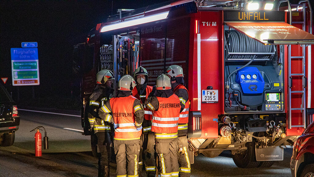 Arbeiter auf A1 erfasst