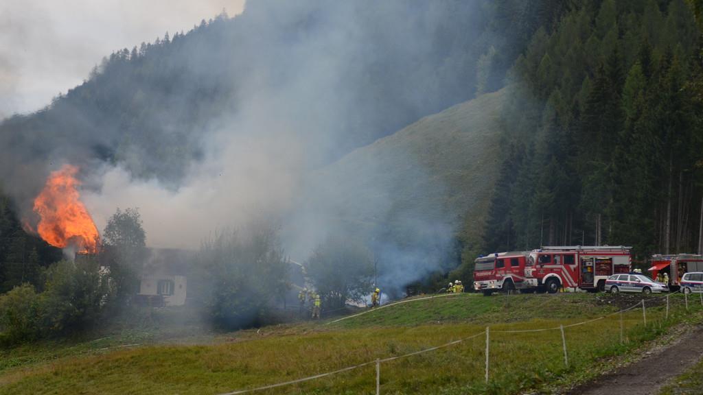 Bauernhof in St. Veit niedergebrannt