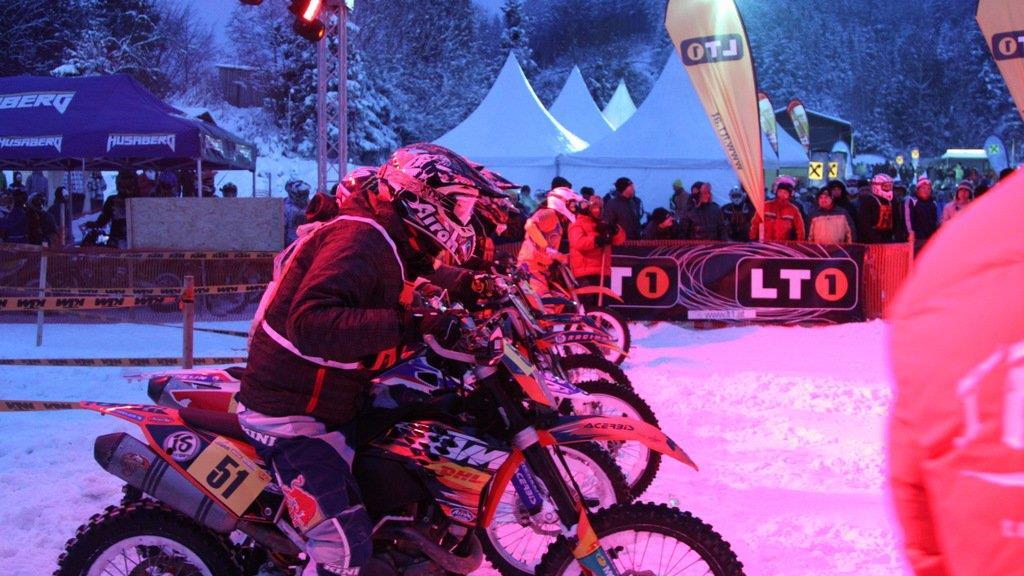 Snow Speedhill Race in Ried