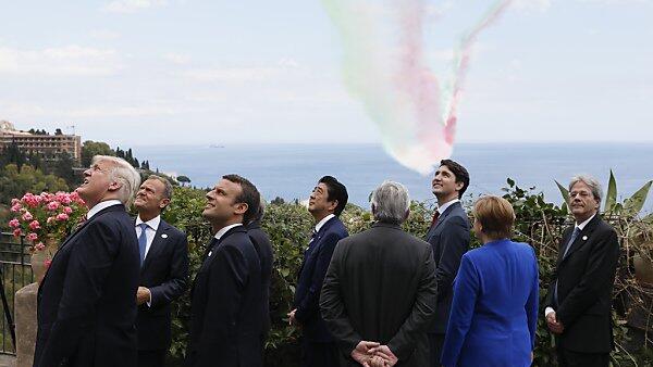 Gipfeltreffen in Italien