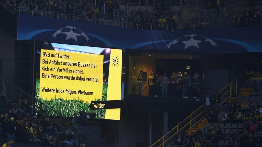 Explosionen am Mannschaftsbus von Borussia Dortmund