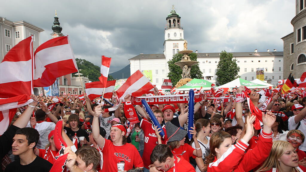 Fanzone bei Fußball-EM 2008 in Salzburg