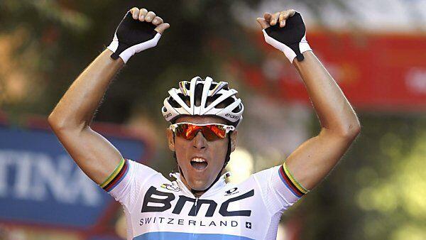 Philippe Gilbert im Sprint der Schnellste