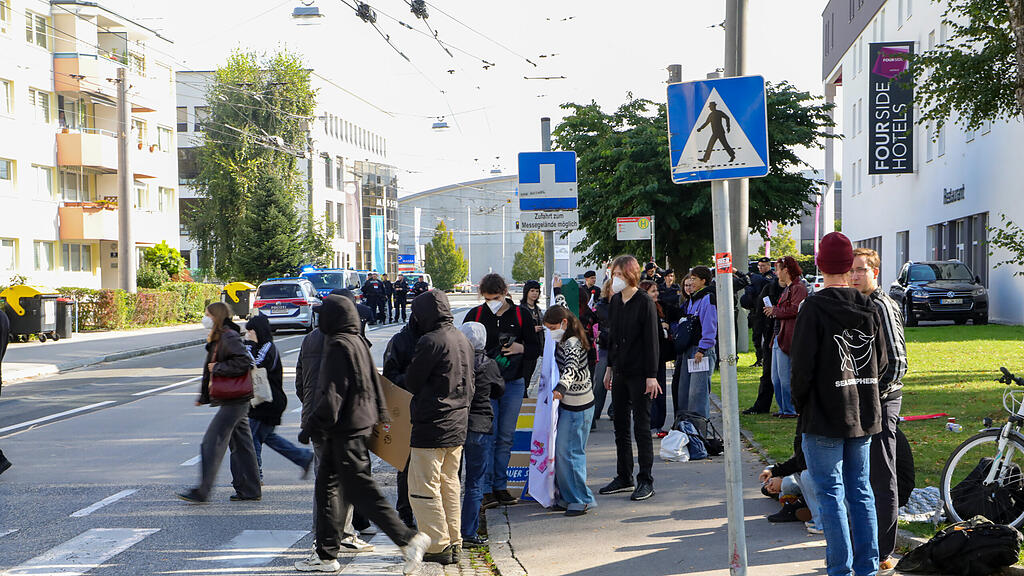 Demo FPÖ-Parteitag